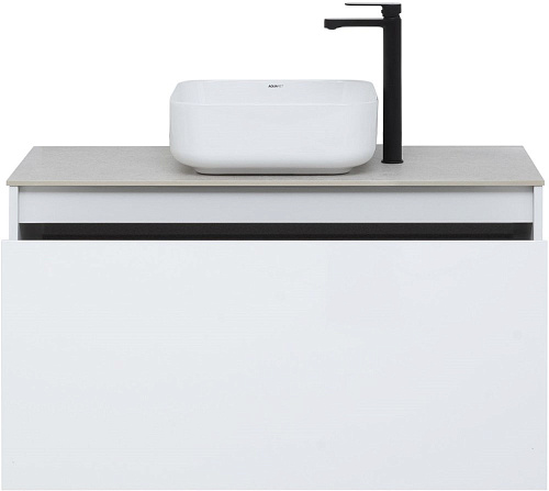 Тумба под раковину Aquanet Nova Lite 100 белый (1 ящик) 00242580 Тумба под раковину Aquanet Nova Lite 100 белый (1 ящик) 00242580