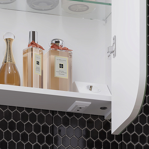 Зеркальный шкаф Opadiris Элеганс 70 премиум 00-00006755 Зеркальный шкаф Opadiris Элеганс 70 премиум 00-00006755