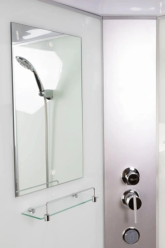 Душевая кабина Niagara Classic NG-3302-14 (1000х1000х2150) средний поддон (26см) стекло матовое тонированное 33021424 Душевая кабина Niagara Classic NG-3302-14 (1000х1000х2150) средний поддон (26см) стекло матовое тонированное 33021424