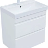 Тумба под раковину Aquanet Слим 60 00346047 белый сатин Тумба под раковину Aquanet Слим 60 00346047 белый сатин