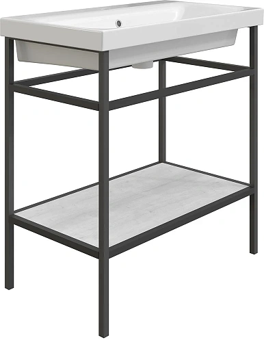 Консоль с раковиной DIWO Смоленск 80 Moduo 80 483976 Консоль с раковиной DIWO Смоленск 80 Moduo 80 483976