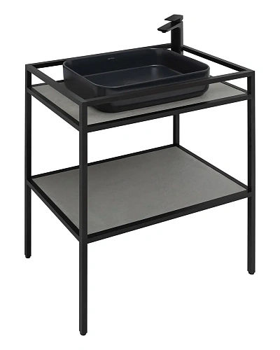 Консоль под раковину Allen Brau Liberty 75 1.33002.BB черный Консоль под раковину Allen Brau Liberty 75 1.33002.BB черный