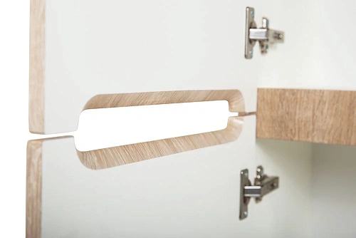 Шкаф-пенал BelBagno ETNA-1500-2A-SC-WO-P-L Rovere Bianco подвесной 400x300 Шкаф-пенал BelBagno ETNA-1500-2A-SC-WO-P-L Rovere Bianco подвесной 400x300