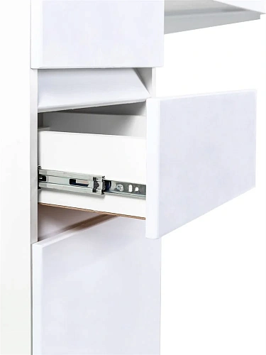 Тумба с раковиной Orange Sistema ST-40TUW+RAL напольная, левая 100 см под стиральную машину, белый Тумба с раковиной Orange Sistema ST-40TUW+RAL напольная, левая 100 см под стиральную машину, белый