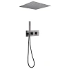 Душевая система ABBER Daheim AF8255NG скрытого монтажа без излива, термостат, никель