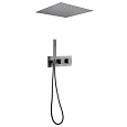 Душевая система ABBER Daheim AF8255NG скрытого монтажа без излива, термостат, никель Душевая система ABBER Daheim AF8255NG скрытого монтажа без излива, термостат, никель