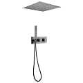 Душевая система ABBER Daheim AF8255NG скрытого монтажа без излива, термостат, никель Душевая система ABBER Daheim AF8255NG скрытого монтажа без излива, термостат, никель
