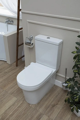 Чаша напольного унитаза Aquanet Rimless Nova-C1 BL-101N-TPT-A NOVA-C1 с сиденьем Чаша напольного унитаза Aquanet Rimless Nova-C1 BL-101N-TPT-A NOVA-C1 с сиденьем