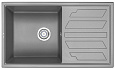 Кухонная мойка Granula 8601, АЛЮМИНИУМ, кварц 860х500 Кухонная мойка Granula 8601, АЛЮМИНИУМ, кварц 860х500