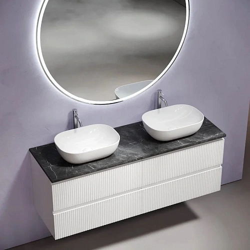 Столешница Sancos Black Sky TT140A1X из керамогранита 1400х460 c отверстием под смеситель Столешница Sancos Black Sky TT140A1X из керамогранита 1400х460 c отверстием под смеситель