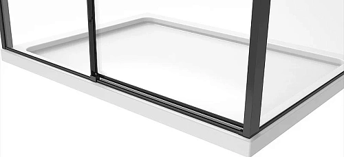 Душевой уголок Black&White S898-800 Black 8988012 Душевой уголок Black&White S898-800 Black 8988012