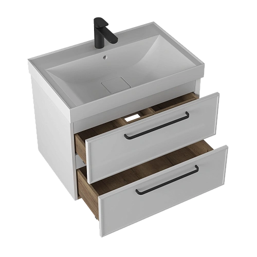 Тумба под раковину PRATO Кватро 70 см 246 03-18070-19 00 БЕЛ Тумба под раковину PRATO Кватро 70 см 246 03-18070-19 00 БЕЛ