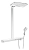 Картинка анонса товара «душевая стойка hansgrohe rainmaker select 420 2jet showerpipe 27168400 хром/белый»