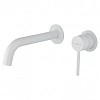 Смеситель для раковины Wonzon & Woghand STICK встраиваемый, белый матовый (WW-88869017-MW) Смеситель для раковины Wonzon & Woghand STICK встраиваемый, белый матовый (WW-88869017-MW)