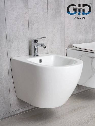 Биде подвесное Gid BDP-96 21101 белый 49.5x36.5x33 Биде подвесное Gid BDP-96 21101 белый 49.5x36.5x33