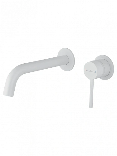 Смеситель для раковины Wonzon & Woghand STICK встраиваемый, белый матовый (WW-88869017-MW) Смеситель для раковины Wonzon & Woghand STICK встраиваемый, белый матовый (WW-88869017-MW)