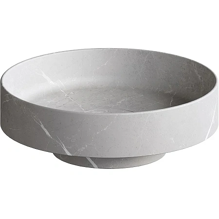 Раковина Boheme Corian 400x130 Amani Grigio 801-GR накладная Раковина Boheme Corian 400x130 Amani Grigio 801-GR накладная