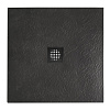 Картинка анонса товара «душевой поддон belbagno uno tray-mr-uno-a-90-35-nero-no из искусственного мрамора с сифоном»
