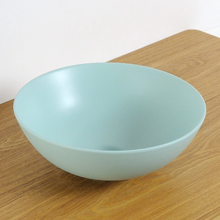 Раковина Gid 9081tifm 53402 накладная тиффани матовая 36x36x14