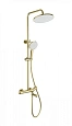 Душевая система Wonzon & Woghand с термостатом, брашированное золото (WW-B3057-A-BG) Душевая система Wonzon & Woghand с термостатом, брашированное золото (WW-B3057-A-BG)
