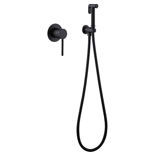 Гигиенический душ ABBER Emotion AF8825B черный матовый Гигиенический душ ABBER Emotion AF8825B черный матовый