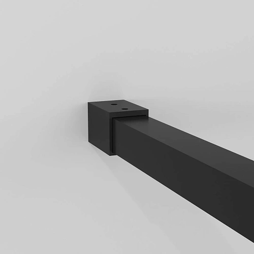 Душевая перегородка Niagara Nova NG-670-90ВLACK (90x195) черный матовый, стекло прозрачное Душевая перегородка Niagara Nova NG-670-90ВLACK (90x195) черный матовый, стекло прозрачное