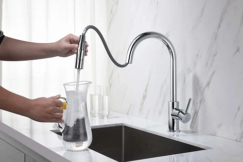 Смеситель для кухни Aquatek ЕВРОПА AQ1384CR Хром Смеситель для кухни Aquatek ЕВРОПА AQ1384CR Хром