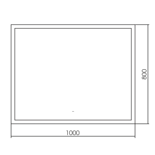 Зеркало Silver mirrors NORMA NEO 1000x800 бесконтактный сенсор LED-00002925 Зеркало Silver mirrors NORMA NEO 1000x800 бесконтактный сенсор LED-00002925