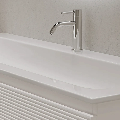 Тумба под раковину Sancos Folk FL120W 1195х445х500 Bianco, подвесная Тумба под раковину Sancos Folk FL120W 1195х445х500 Bianco, подвесная