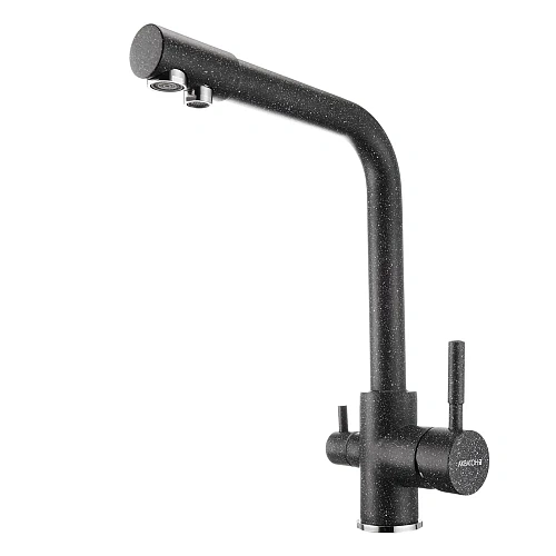 Смеситель для кухни Aquaton Руан графит 1AX004FCXX210 Смеситель для кухни Aquaton Руан графит 1AX004FCXX210