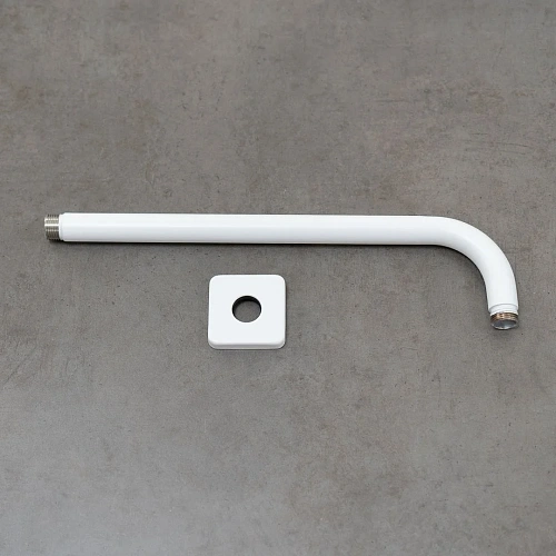 Кронштейн верхнего душа Lemark LM3787MW белый матовый Кронштейн верхнего душа Lemark LM3787MW белый матовый