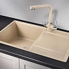 Кухонная мойка Granula 7804, ПЕСОК, кварц 780х500 Кухонная мойка Granula 7804, ПЕСОК, кварц 780х500
