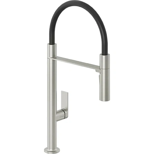 Смеситель для кухни Kludi QORD 56859N575 брашированный никель Смеситель для кухни Kludi QORD 56859N575 брашированный никель