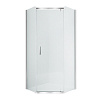 Картинка анонса товара «душевой уголок new trendy new komfort 100x80x190 k-0528 (хром)»