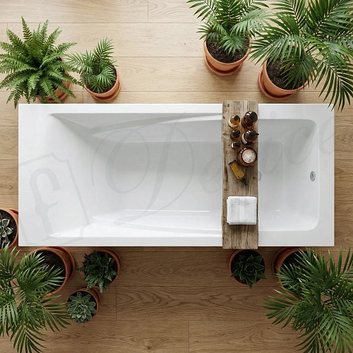 Ванна из искусственного камня Delice Respect 170х80 DLR330046-G глянцевая Ванна из искусственного камня Delice Respect 170х80 DLR330046-G глянцевая