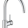 Смеситель для кухни GROHE BauClassic с высоким C-образным изливом, хром (31234001) Смеситель для кухни GROHE BauClassic с высоким C-образным изливом, хром (31234001)