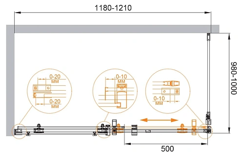 Душевой уголок CEZARES STYLUS-O-M-AH-1-120/100-C-Cr 120x100см стекло прозрачное, профиль хром Душевой уголок CEZARES STYLUS-O-M-AH-1-120/100-C-Cr 120x100см стекло прозрачное, профиль хром
