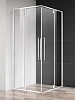 Душевой уголок AQUAme AQM7102 900x900x1950мм стекло 6мм, цвет профиля хром