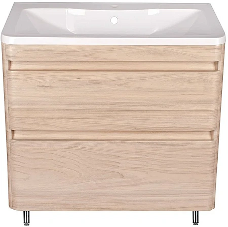 Тумба под раковину Style Line Атлантика 80, Люкс ясень перламутр, PLUS ЛС-00000688 Тумба под раковину Style Line Атлантика 80, Люкс ясень перламутр, PLUS ЛС-00000688