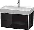 Тумба под раковину Duravit XSquare XS416204040 подвесная 78 см черный глянцевый Тумба под раковину Duravit XSquare XS416204040 подвесная 78 см черный глянцевый