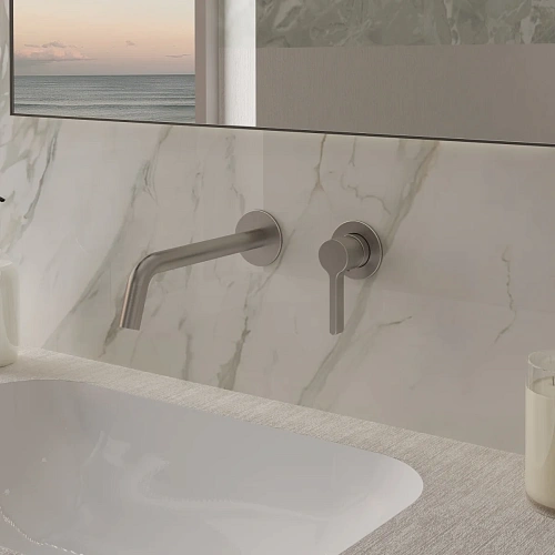 Смеситель для раковины Vincea Villa VBFW-1VL1BN встраиваемый однорычажный, брашированный никель Смеситель для раковины Vincea Villa VBFW-1VL1BN встраиваемый однорычажный, брашированный никель