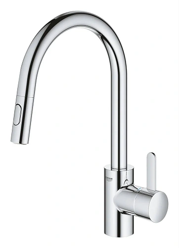 Смеситель для кухни GROHE Eurosmart Cosmopolitan, высокий излив, хром (31481001) Смеситель для кухни GROHE Eurosmart Cosmopolitan, высокий излив, хром (31481001)