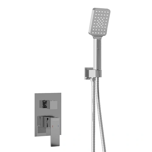 Душевая система GROSSMAN Style 501.K35.05.100 скрытого монтажа хром глянцевый Душевая система GROSSMAN Style 501.K35.05.100 скрытого монтажа хром глянцевый