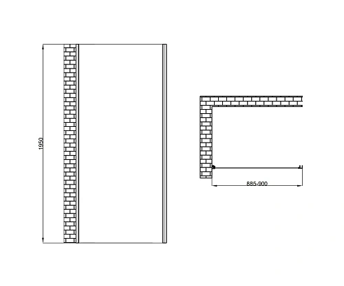Боковая стенка BERGES LEGOS 900 064031 Боковая стенка BERGES LEGOS 900 064031