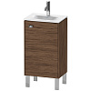 Картинка анонса товара «тумба под раковину duravit brioso br4508r1021 напольная 44 см орех темный»