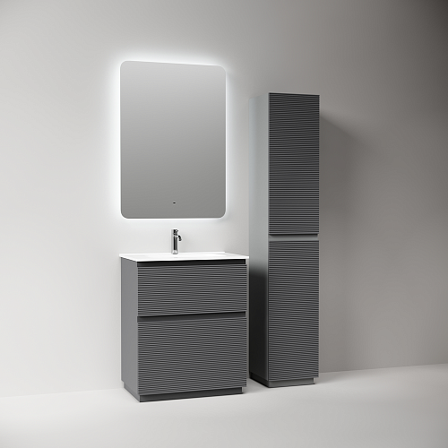 Тумба под раковину SANCOS Folk Floor FL70FGS 690х445х850 Grey soft, напольная Тумба под раковину SANCOS Folk Floor FL70FGS 690х445х850 Grey soft, напольная