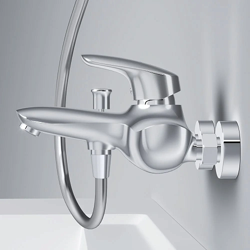 Смеситель для ванны AM.PM Bliss L F5310032 хром Смеситель для ванны AM.PM Bliss L F5310032 хром