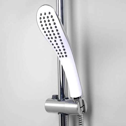 Душевая система WasserKRAFT A045 белый/хром Душевая система WasserKRAFT A045 белый/хром