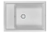 Кухонная мойка Granula KS-7305, АРКТИК (БЕЛЫЙ), кварц 730х510