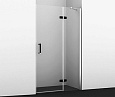 Детальная картинка товара «душевая дверь wasserkraft aller 10h05rblack черный/хром»